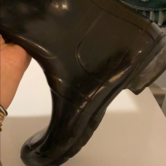 Hunter black rain boots - Picture 7 of 7